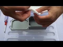 200x130x80mm yeraltı su geçirmez metal bağlantı kutusu