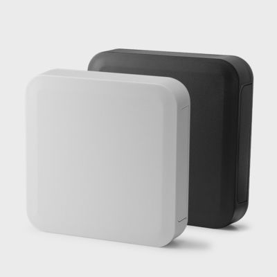 Square Plastic Router Box 125*125*28mm Wi-Fi Router Case For Network Device Housing