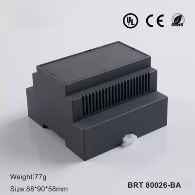 PCB ve Elektronik için 5 Modül DIN Raylı Kutu UL 94 V0 Malzemeden
